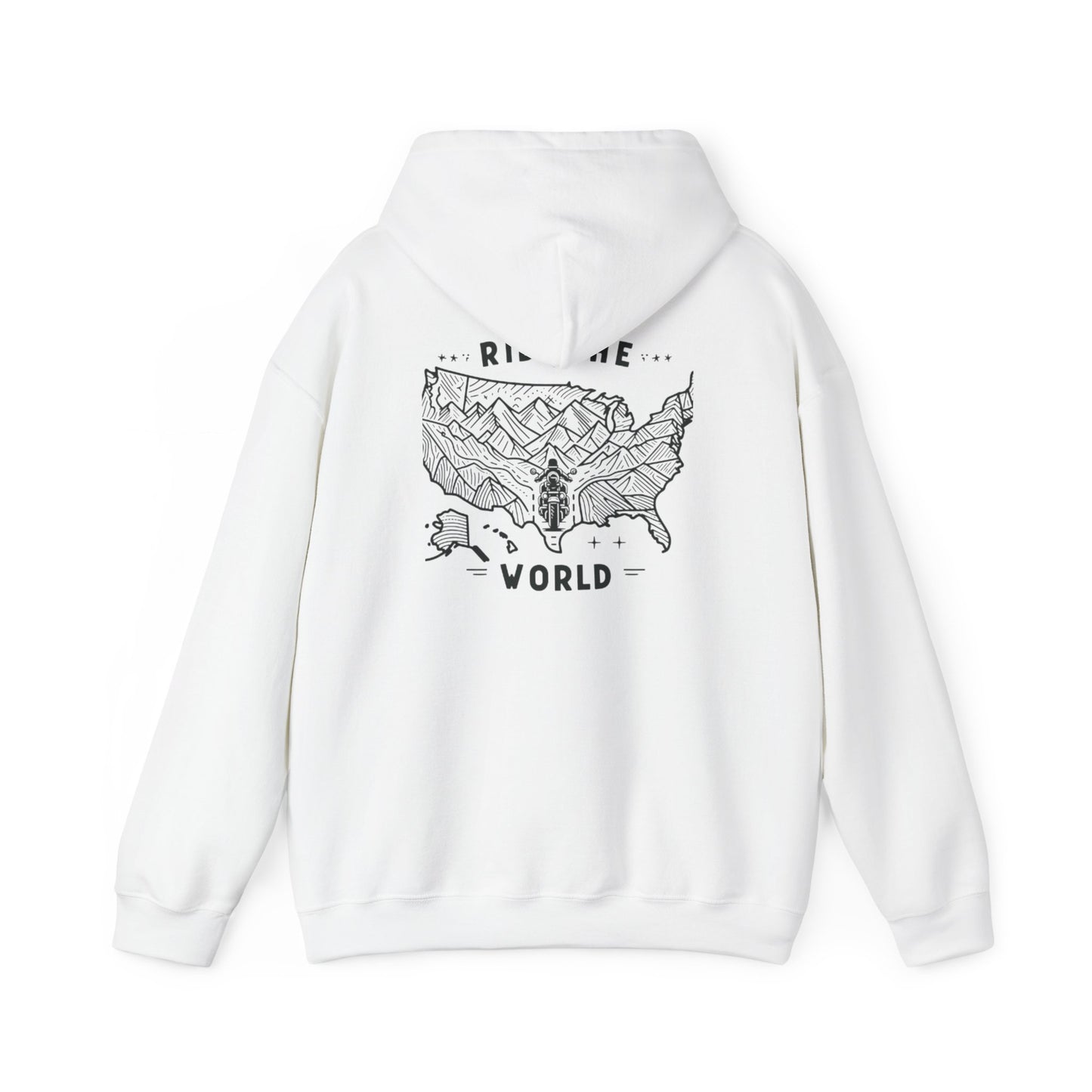 Ride the World Hoodie – For Those Born to Roam