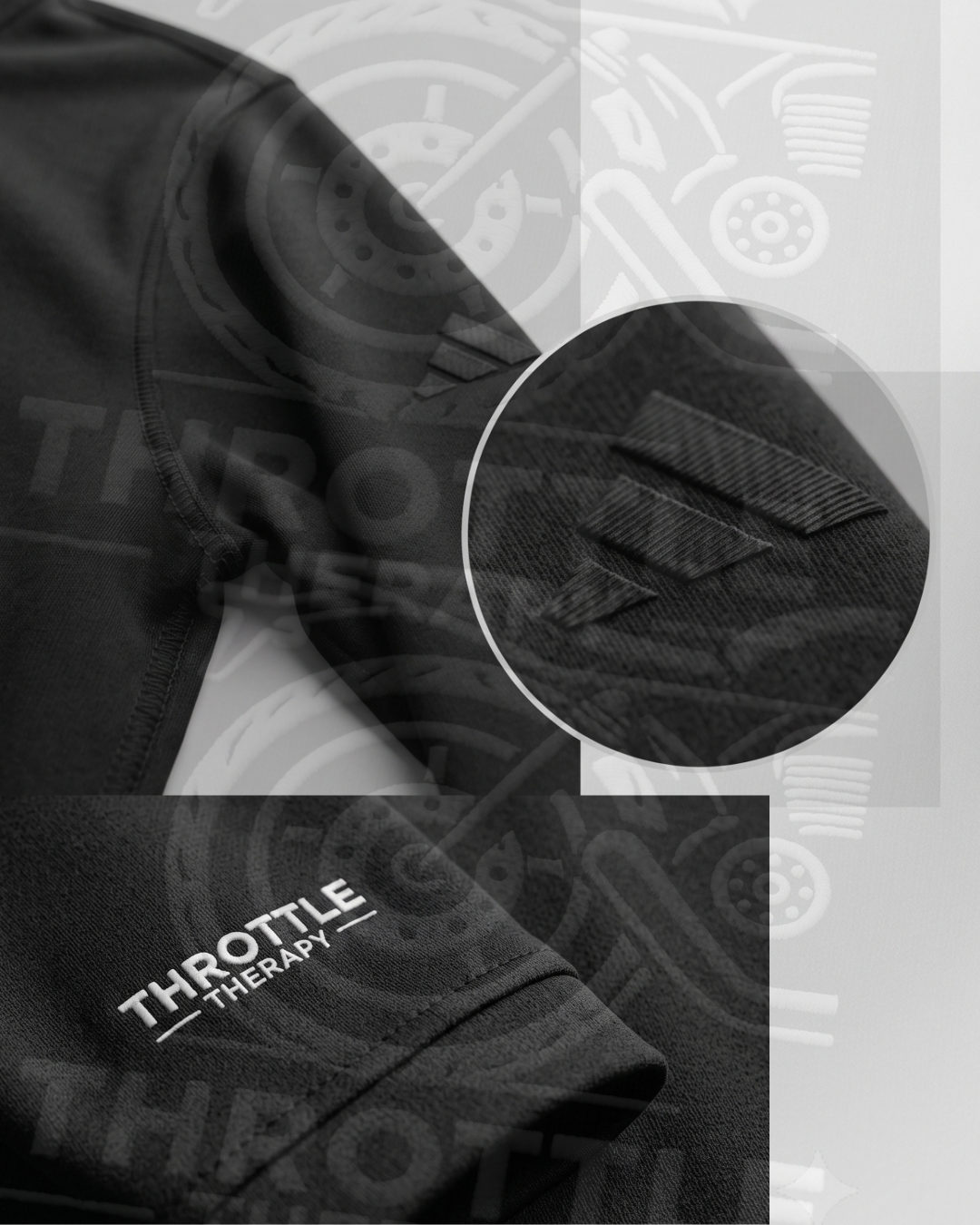 Adidas + Throttle Therapy UPF 50+ UV Protection Riding Layer | Built for life on two wheels
