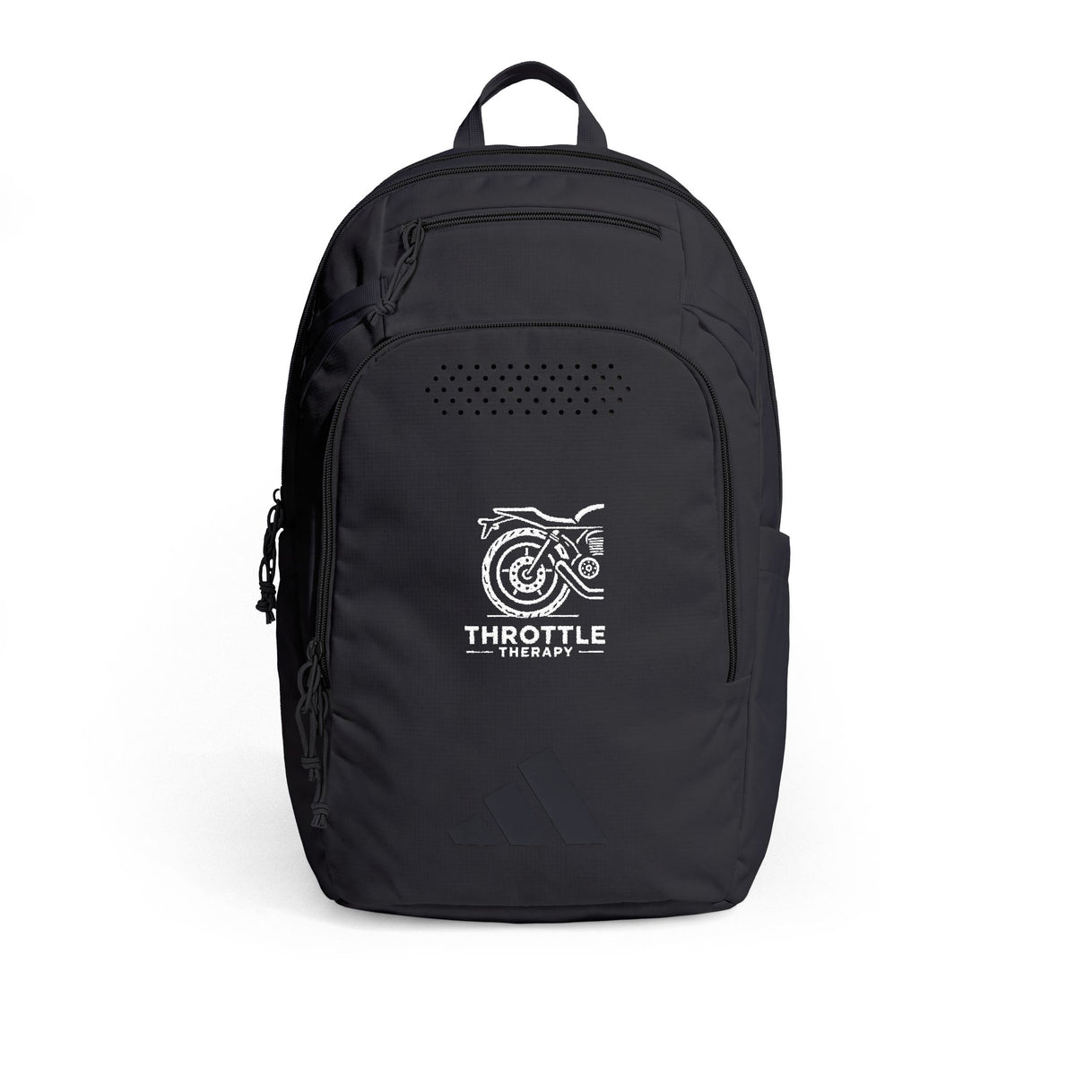 Embroidered 'Throttle' Moto Graphic Backpack by Adidas