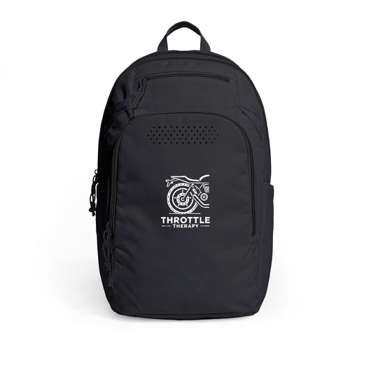 Embroidered 'Throttle' Moto Graphic Backpack by Adidas