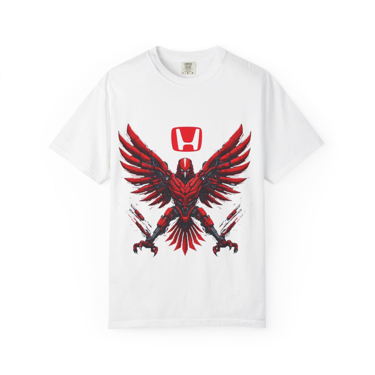 Red Hawk Honda Power – Honda CBR 1000RR Inspired Outlaw Biker T-Shirt