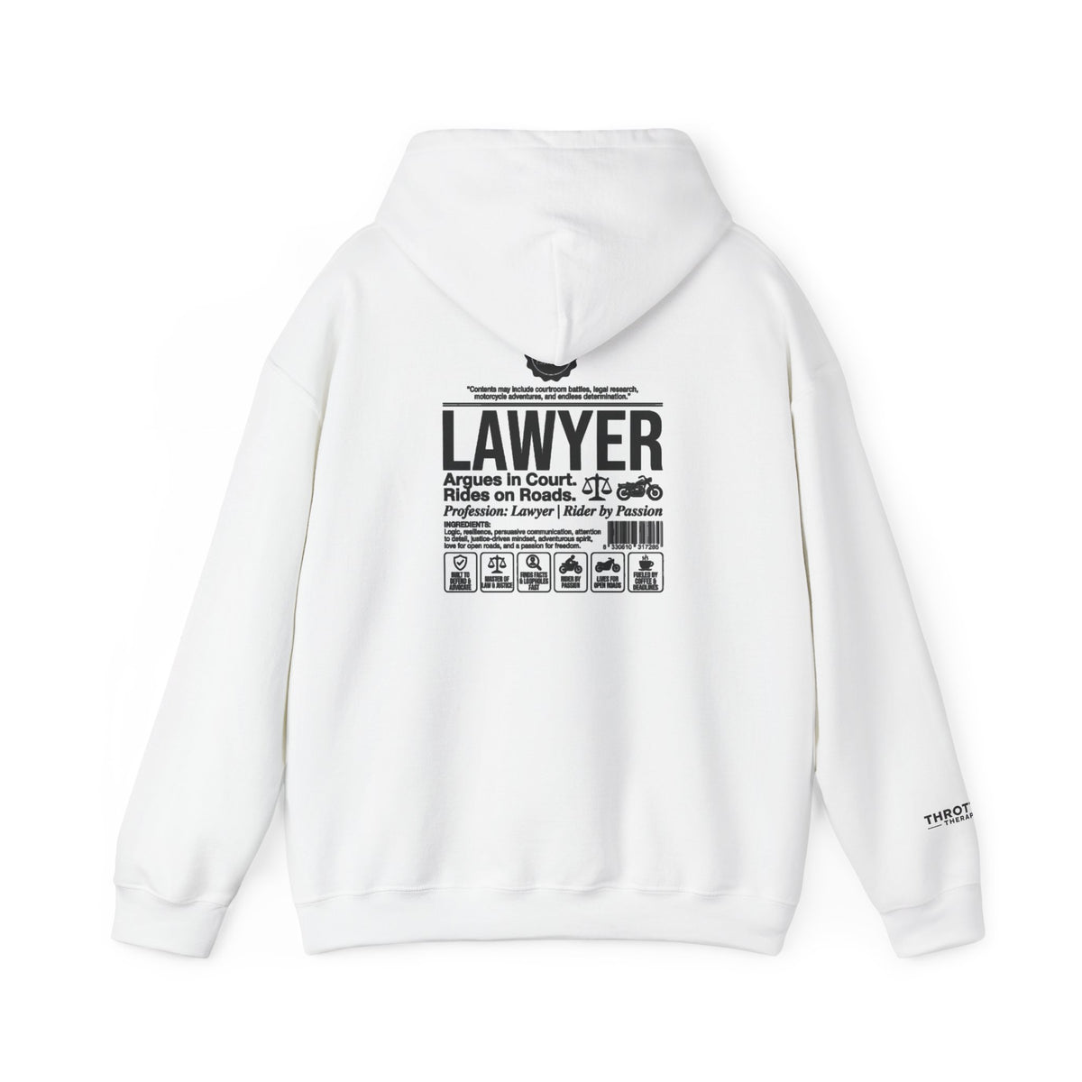 The Closing Argument Hoodie — Funny Legal Profession Hoodie with 'LAWYER' Design