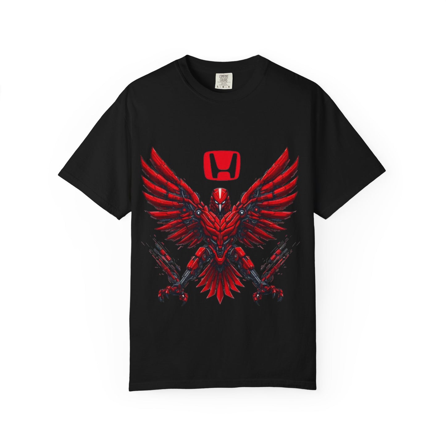 Red Hawk Honda Power – Honda CBR 1000RR Inspired Outlaw Biker T-Shirt