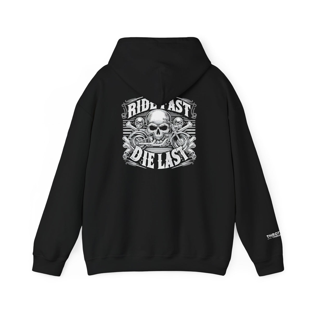 Ride Fast Die Last – The Reaper Heavyweight Moto Hoodie