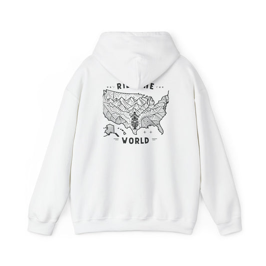 Ride the World Hoodie – For Those Born to Roam
