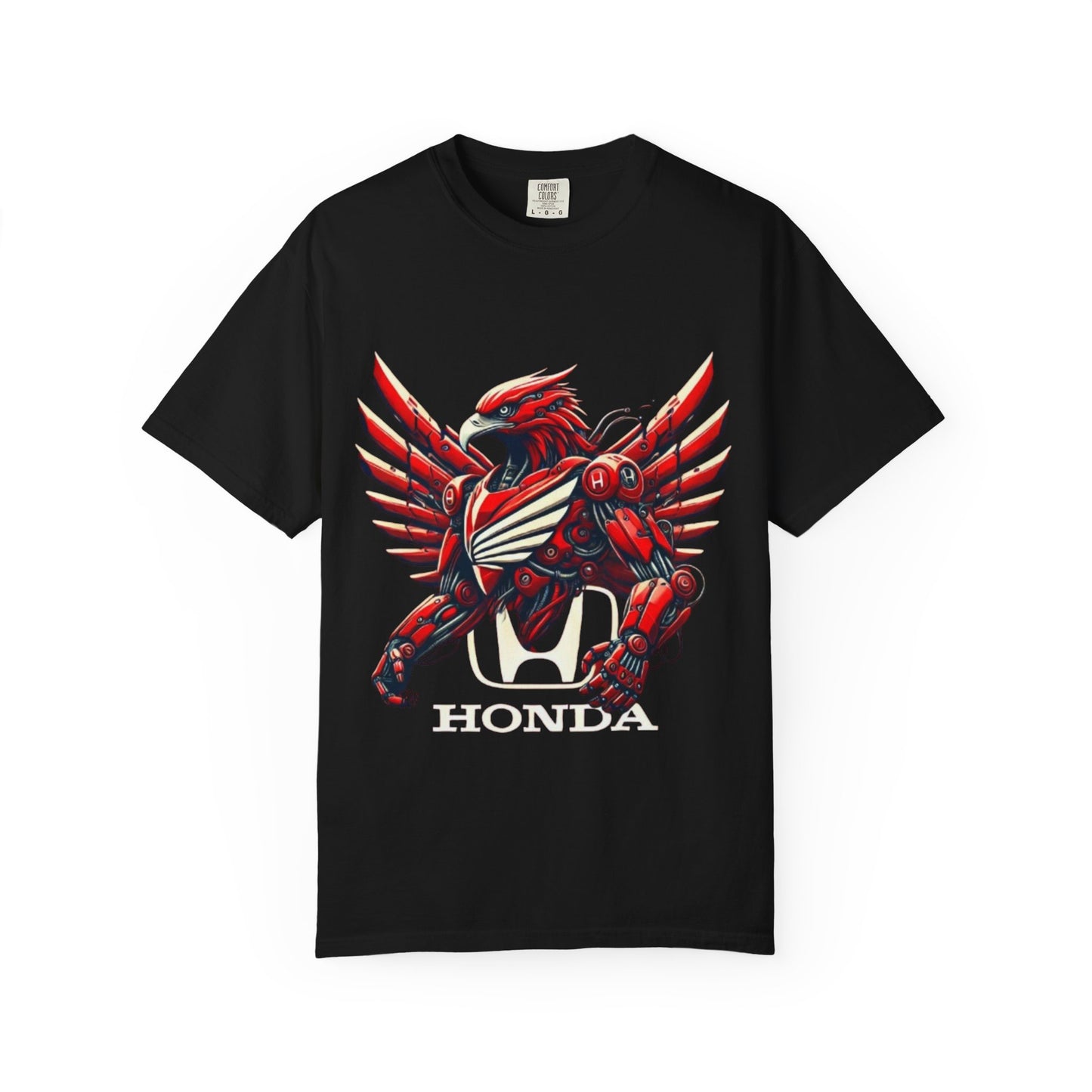 Honda Mecha-Eagle Power Tee – Soar Beyond Limits, Ride with Precision