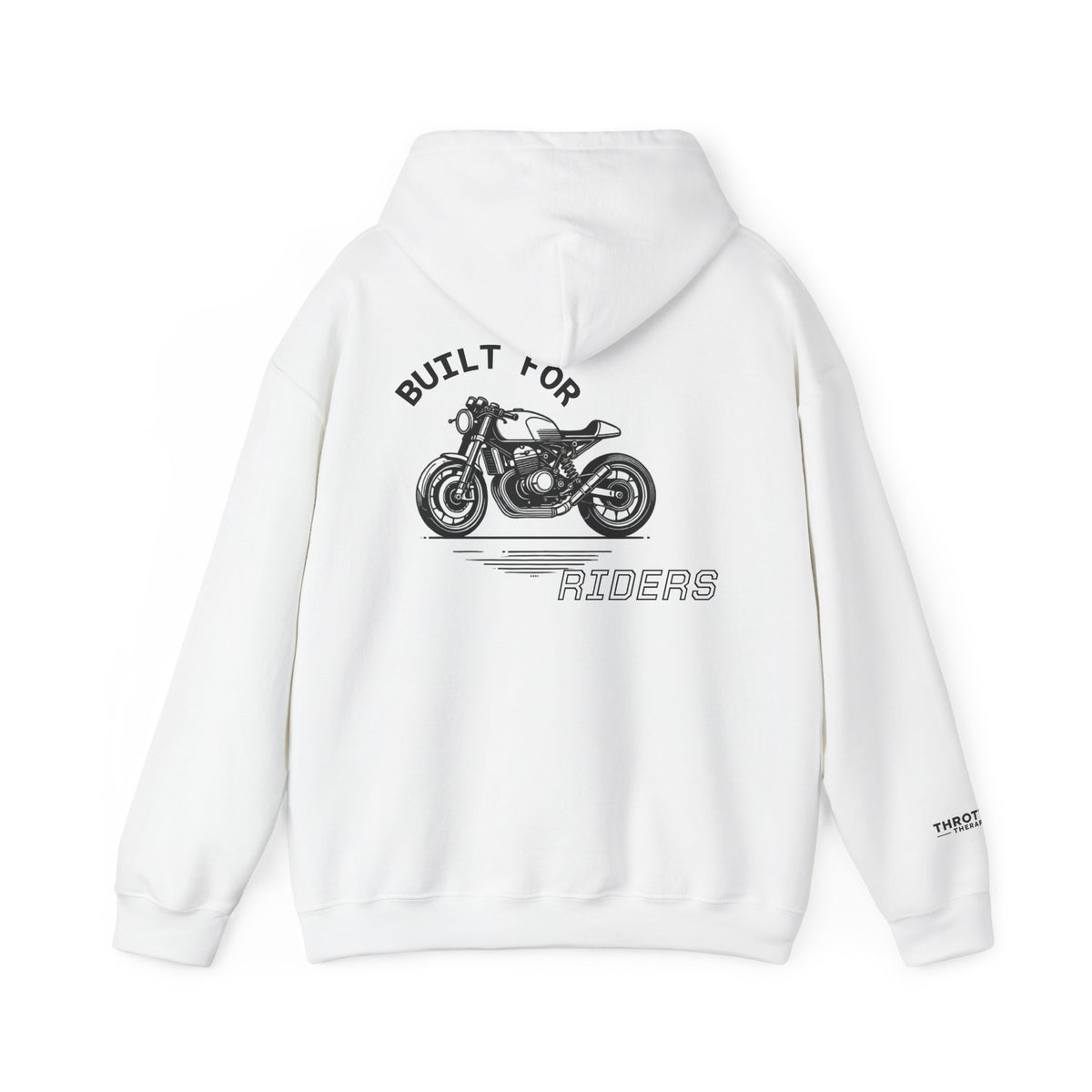 The Throttle Craft Heritage Rider’s Fleece — Vintage Cafe Racer Graphic