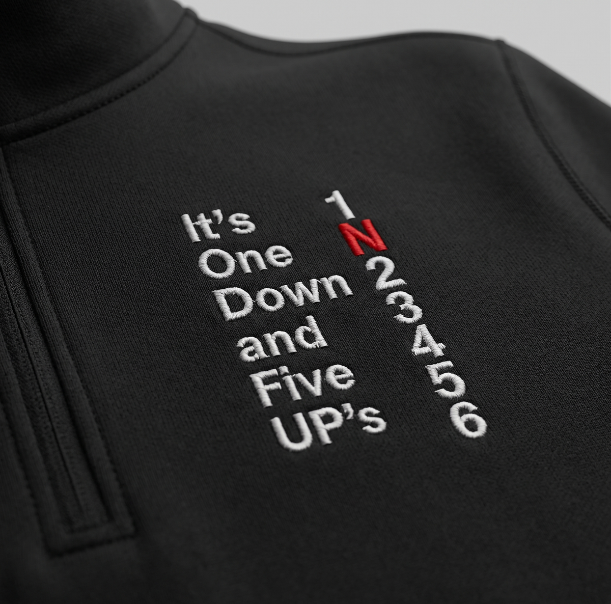 Throttle Therapy "1 Down 5 Up" Moto Quarter-Zip UV protection Riding Layer