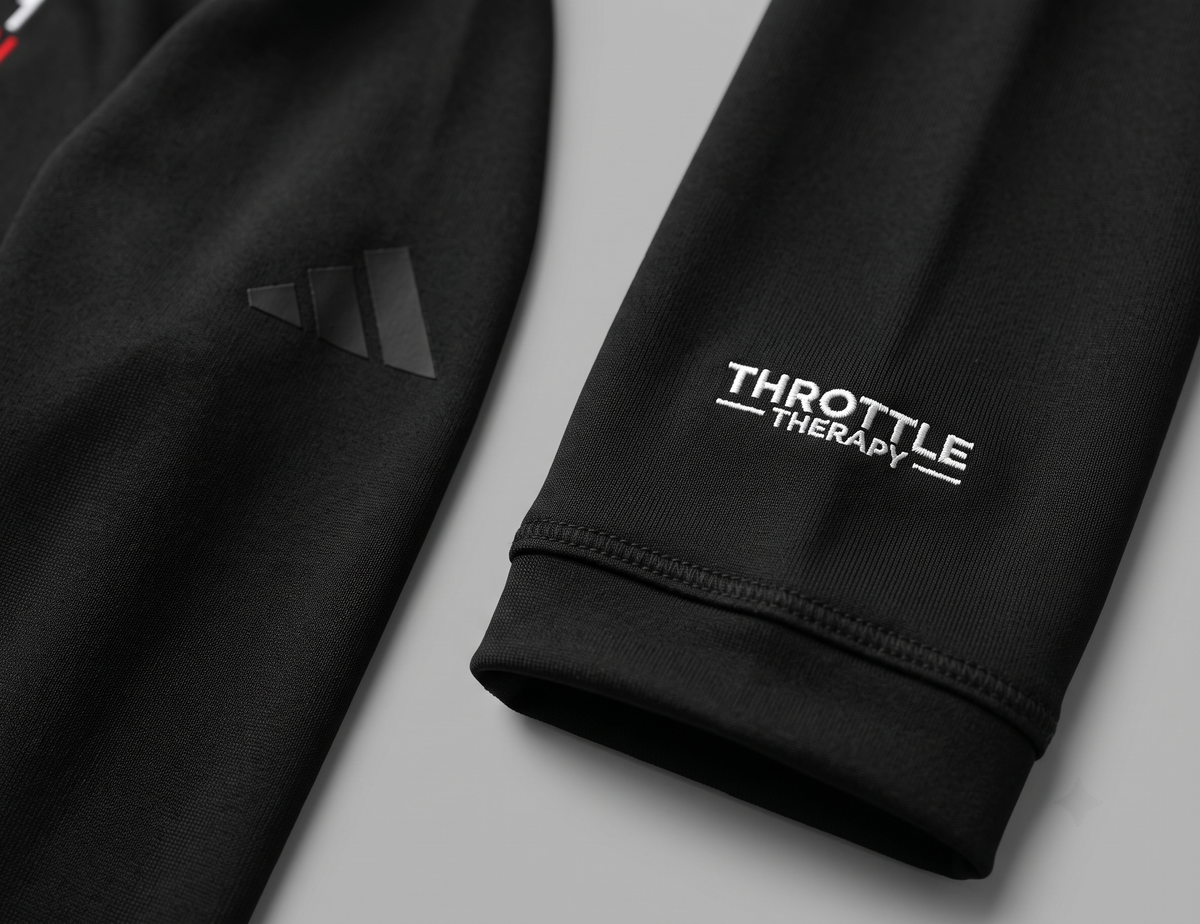 Throttle Therapy "1 Down 5 Up" Moto Quarter-Zip UV protection Riding Layer