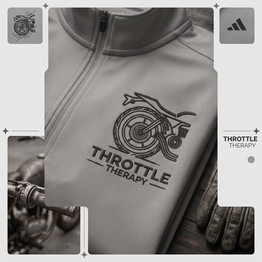 Adidas + Throttle Therapy UPF 50+ UV Protection Riding Layer