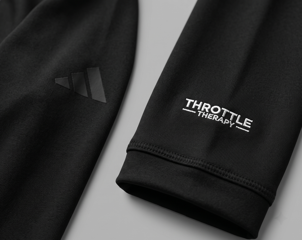 The "Ready to Race" UPF 50+ Quarter-Zip Sun Protective Motorcycle Base Layer