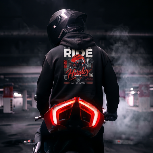 Midnight Rumble Heavyweight Riding Hoodie