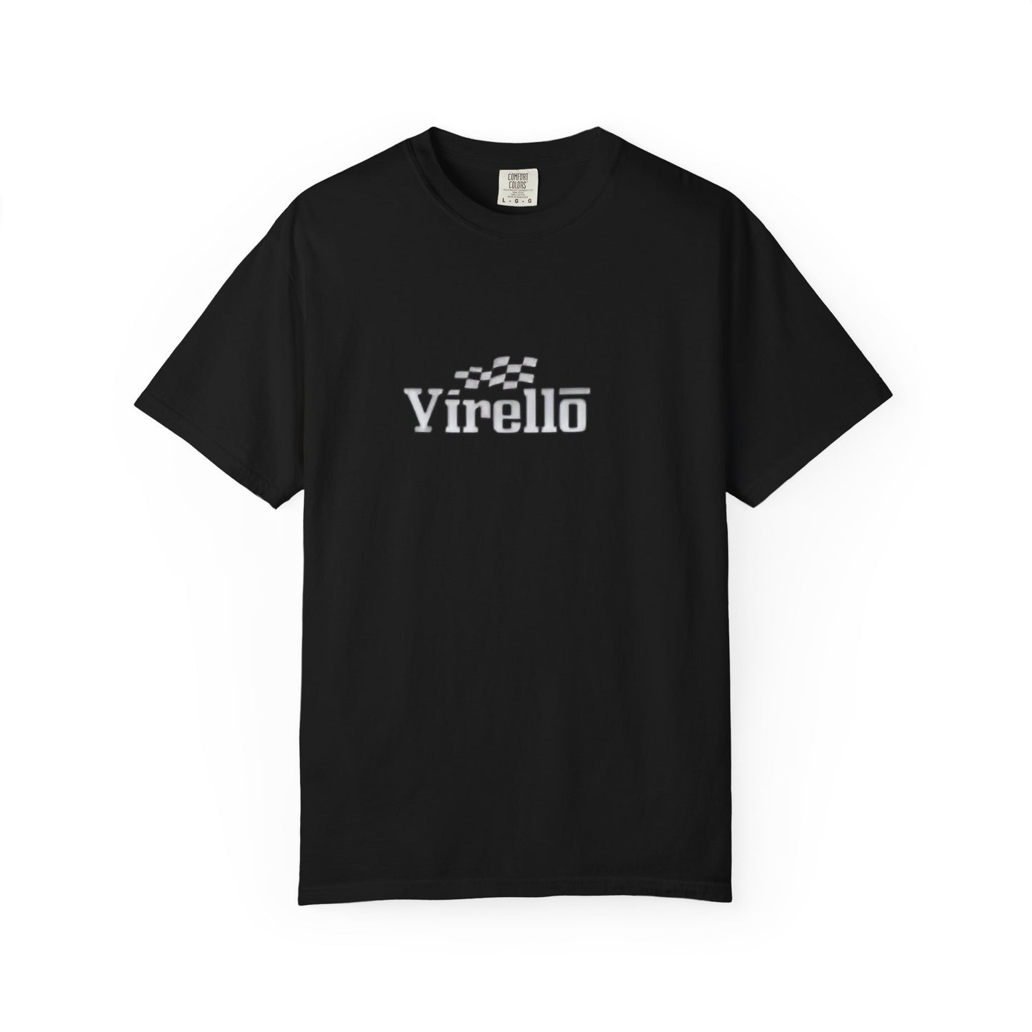 Motorcycle T-Shirt — Red Sportbike Graphic Tee (Yirella logo)