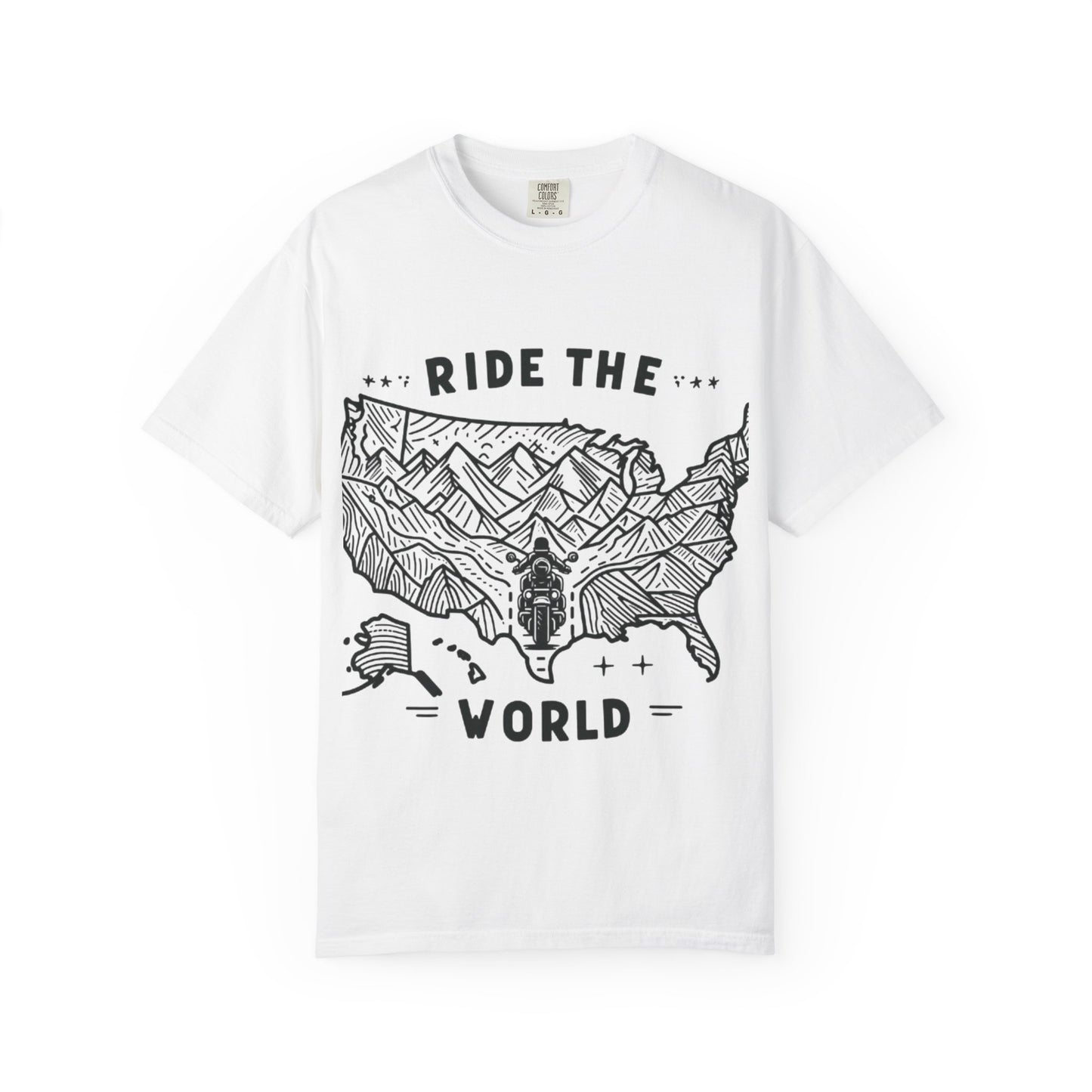 Ride the World Tee – For Those Born to Roam
