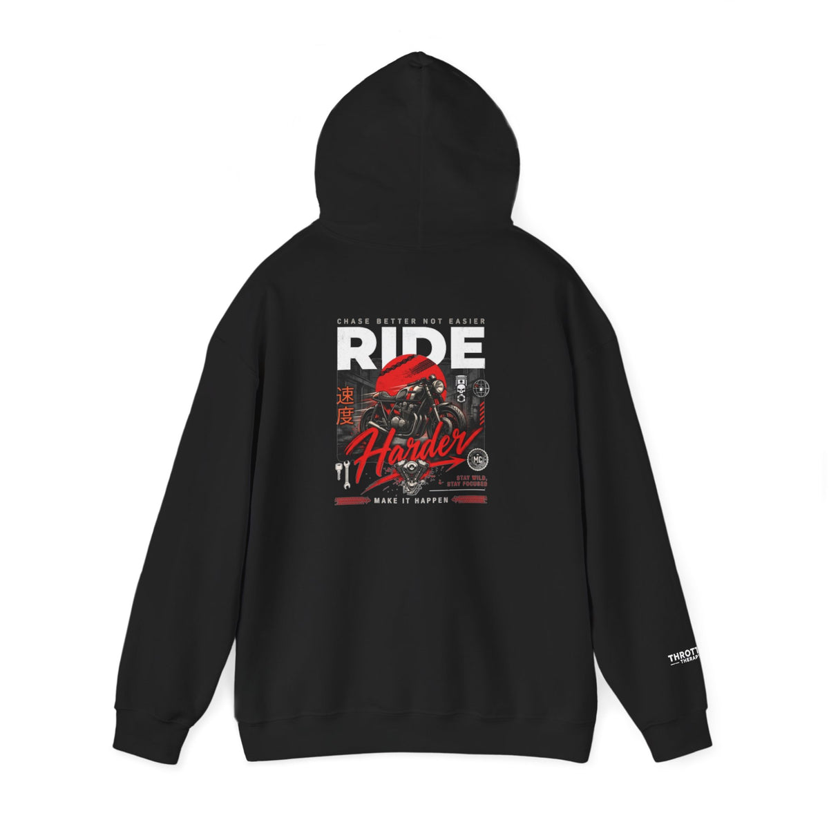 Midnight Rumble Heavyweight Riding Hoodie