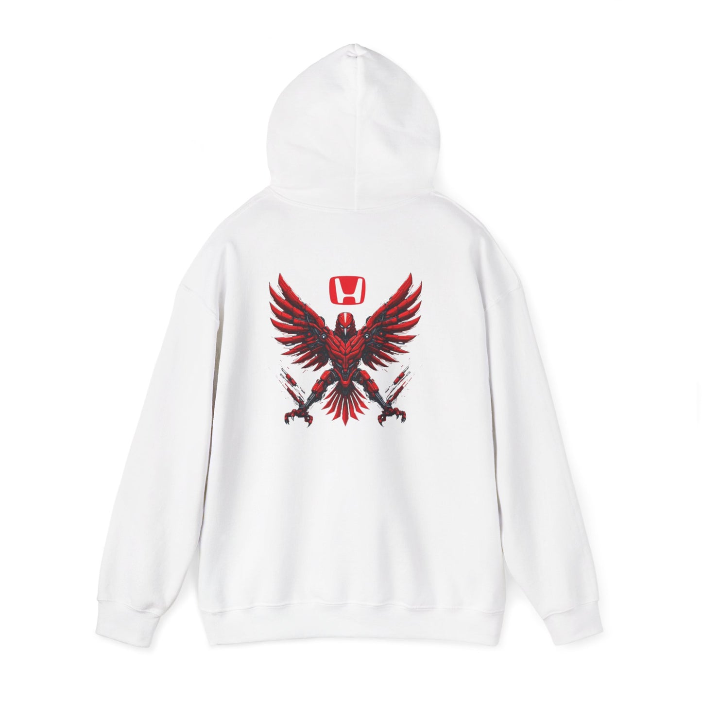 🔥 Red Hawk Honda Power – Honda CBR 1000RR Inspired Outlaw Biker Hoodie