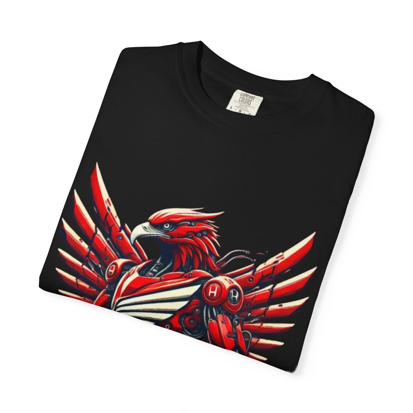 Honda Mecha-Eagle Power Tee – Soar Beyond Limits, Ride with Precision